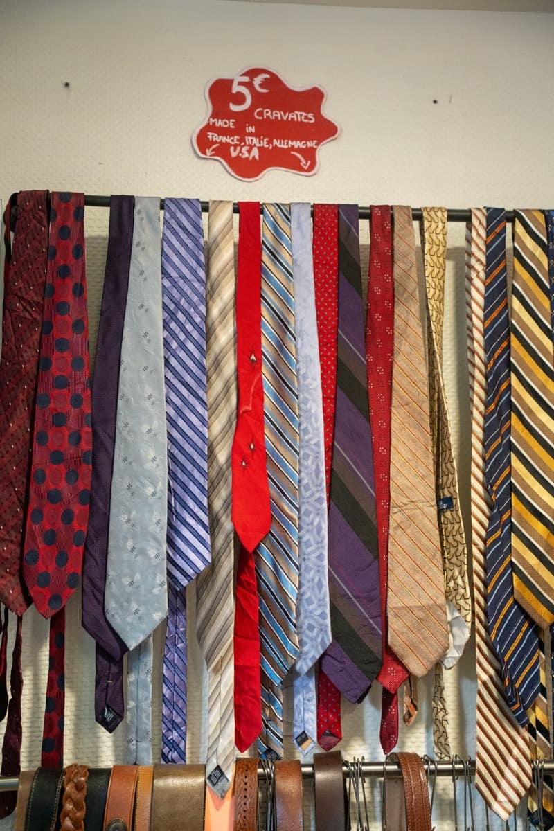 Cravates vintage colorées